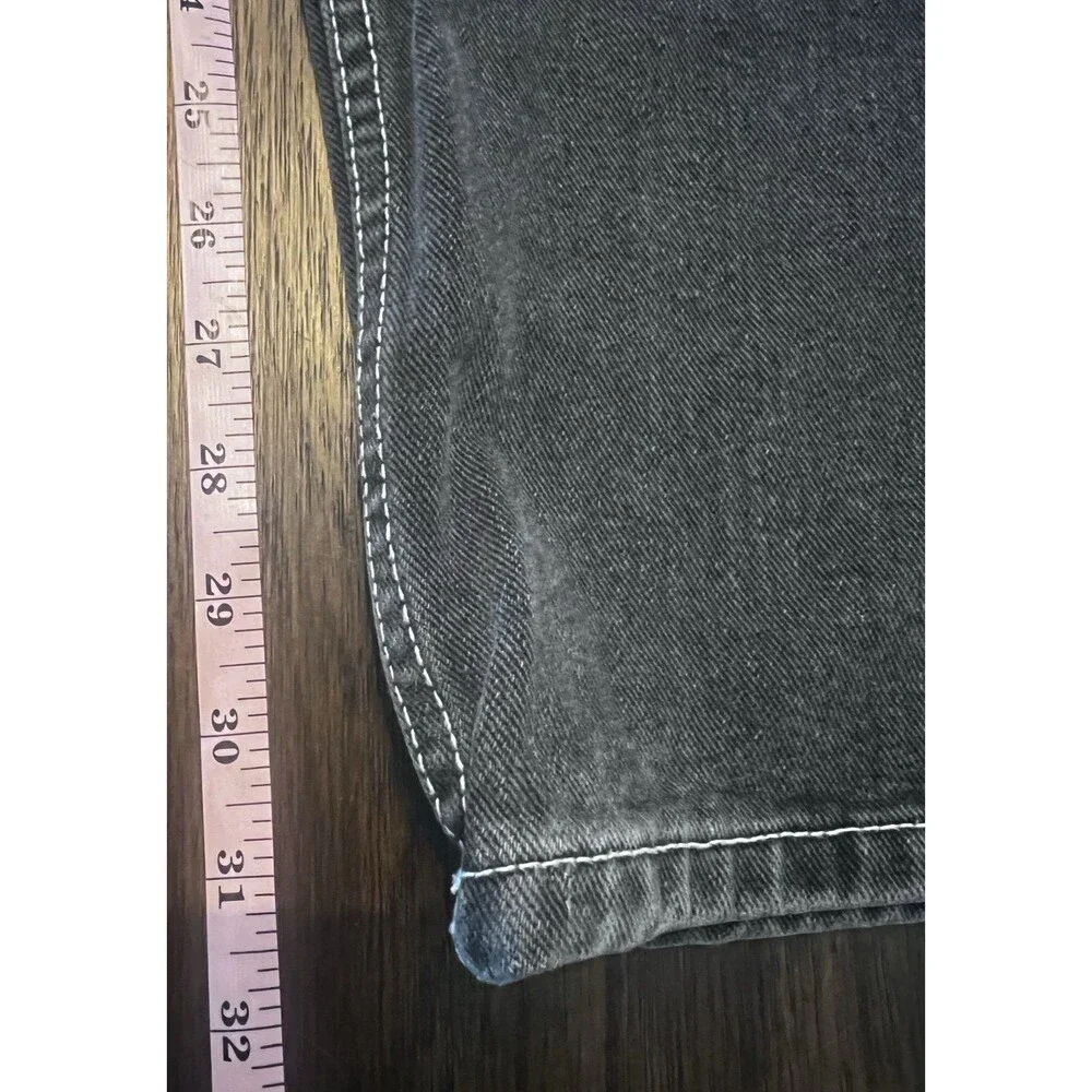 J. Galt Brandy Melville Wide Leg Jeans black carpenter size small pants